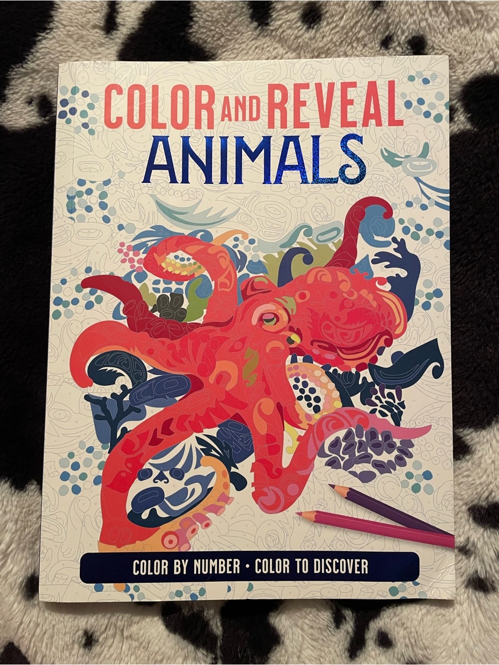 Color and Reveal Animals Coloring Book